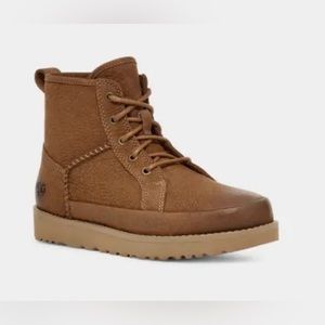 UGG deconstructed lace up boot